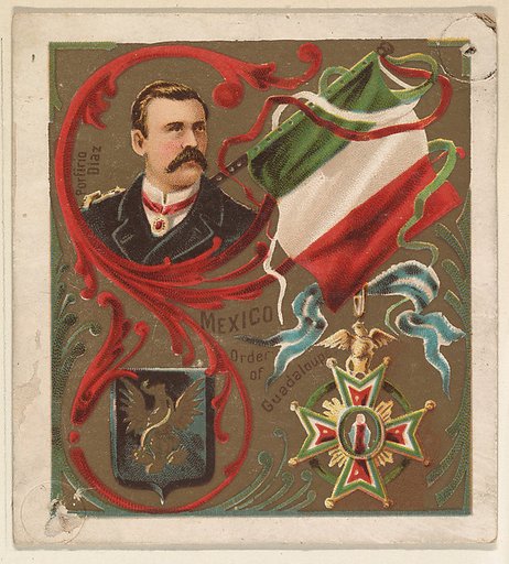 Mexico, from the International Cards series (N238), issued by Kinney Bros.