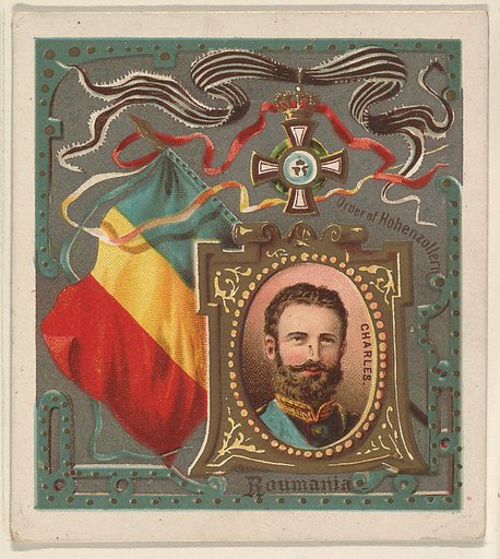Romania, from the International Cards series (N238), issued by Kinney Bros.