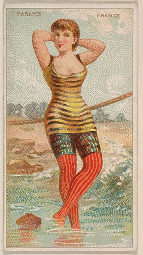 Parame, France, from the Surf Beauties series (N232), issued by Kinney Bros.