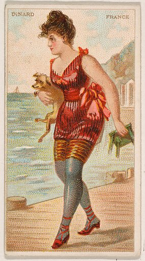 Dinard, France, from the Surf Beauties series (N232), issued by Kinney Bros.