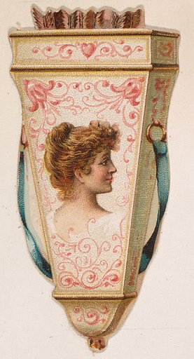 Quiver of arrows, from the Novelties series (N228, Type 3) issued by Kinney Bros.