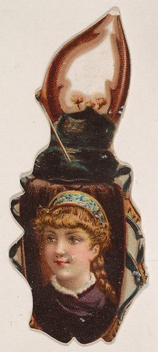 Beetle, from the Novelties series (N228, Type 3) issued by Kinney Bros.