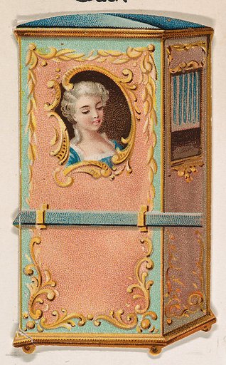 Palanquin, from the Novelties series (N228, Type 3) issued by Kinney Bros.
