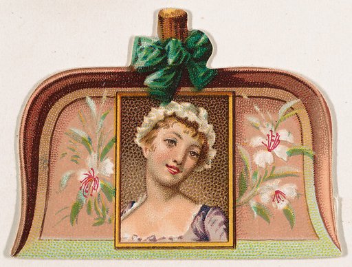Dust pan, from the Novelties series (N228, Type 3) issued by Kinney Bros.