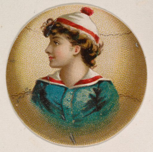 Baseball, from the Novelties series (N228, Type 3) issued by Kinney Bros.