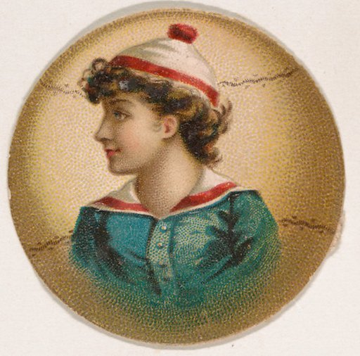 Baseball, from the Novelties series (N228, Type 4) issued by Kinney Bros.