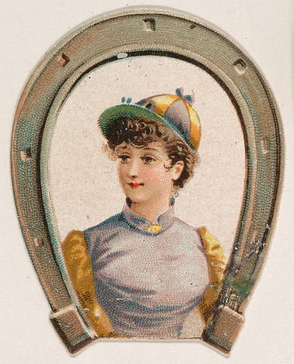 Horseshoe, from the Novelties series (N228, Type 3) issued by Kinney Bros.