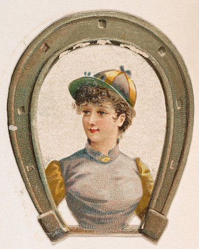 Horseshoe, from the Novelties series (N228, Type 4) issued by Kinney Bros.