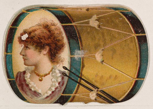 Drum, from the Novelties series (N228, Type 3) issued by Kinney Bros.