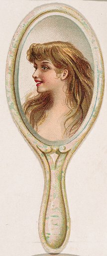 Mirror, from the Novelties series (N228, Type 3) issued by Kinney Bros.