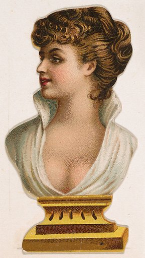 Statue, from the Novelties series (N228, Type 3) issued by Kinney Bros.