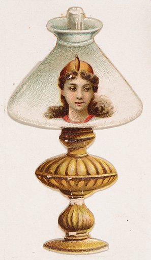 Lantern, from the Novelties series (N228, Type 4) issued by Kinney Bros.