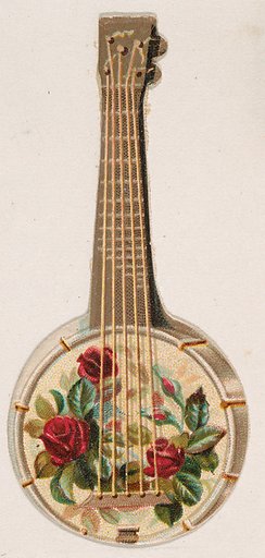 Banjo, from the Novelties series (N228, Type 3) issued by Kinney Bros.