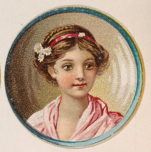 Plate, from the Novelties series (N228, Type 4) issued by Kinney Bros.