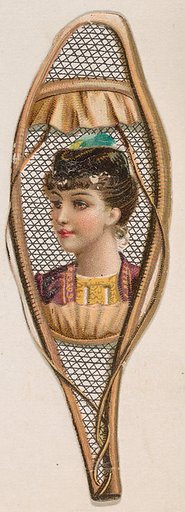 Snowshoe, from the Novelties series (N228, Type 4) issued by Kinney Bros.