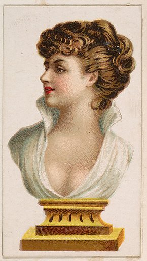 Statue, from the Novelties series (N228, Type 5) issued by Kinney Bros.