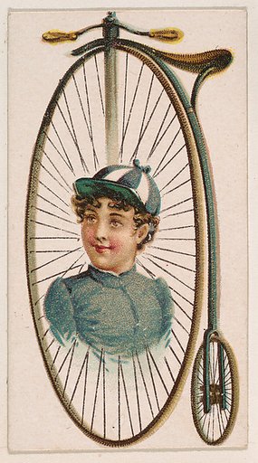 Bicycle, from the Novelties series (N228, Type 5) issued by Kinney Bros.