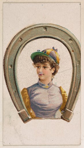 Horseshoe, from the Novelties series (N228, Type 5) issued by Kinney Bros.