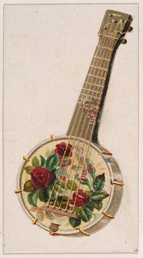 Banjo, from the Novelties series (N228, Type 5) issued by Kinney Bros.