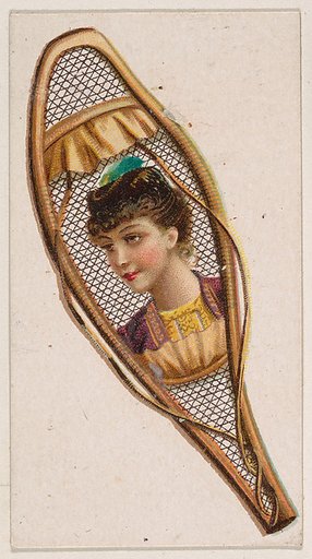Snowshoe, from the Novelties series (N228, Type 5) issued by Kinney Bros.