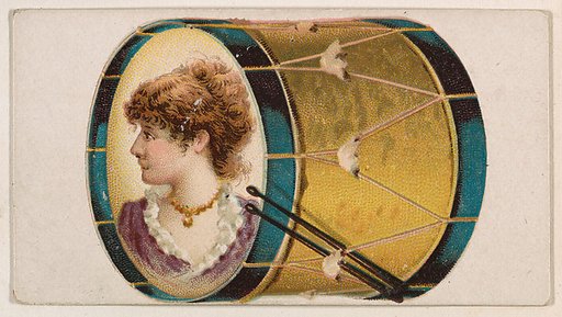 Drum, from the Novelties series (N228, Type 5) issued by Kinney Bros.