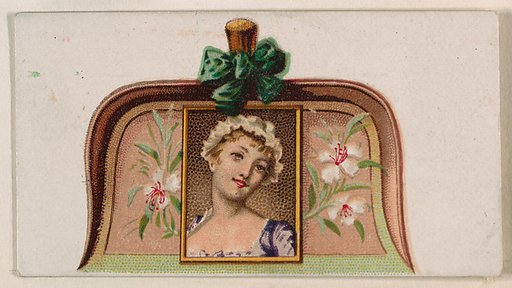 Dust pan, from the Novelties series (N228, Type 5) issued by Kinney Bros.