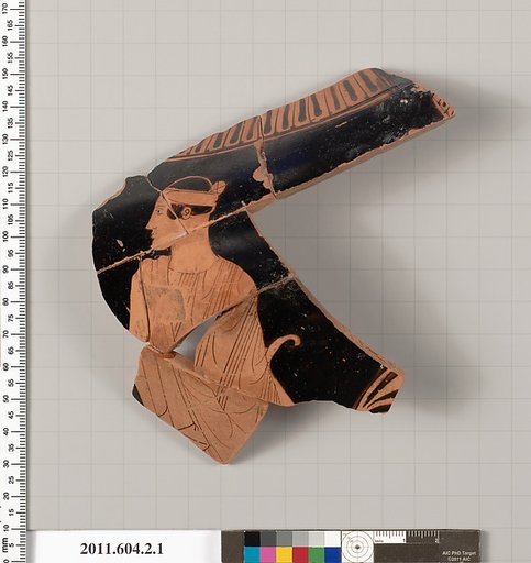 Terracotta fragment of a neck-amphora (jar)