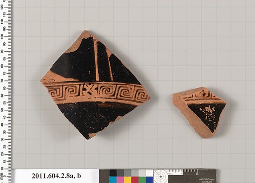 Terracotta fragments of a neck-amphora (jar)