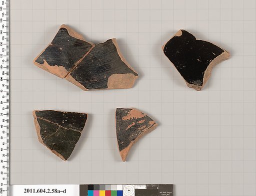 Terracotta fragments of pots