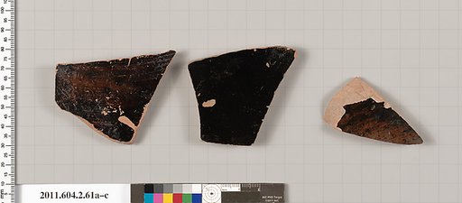Terracotta fragments of pots