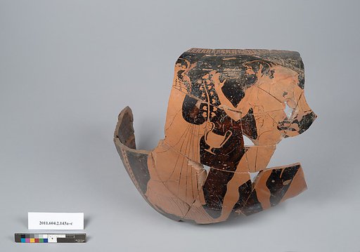 Terracotta fragments of a stamnos (jar)