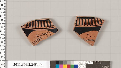 Terracotta fragments of a stamnos (jar)