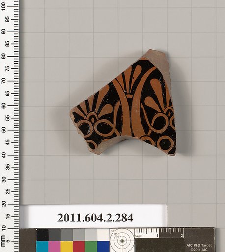 Terracotta fragment of a volute-krater (bowl for mixing wine and water)
