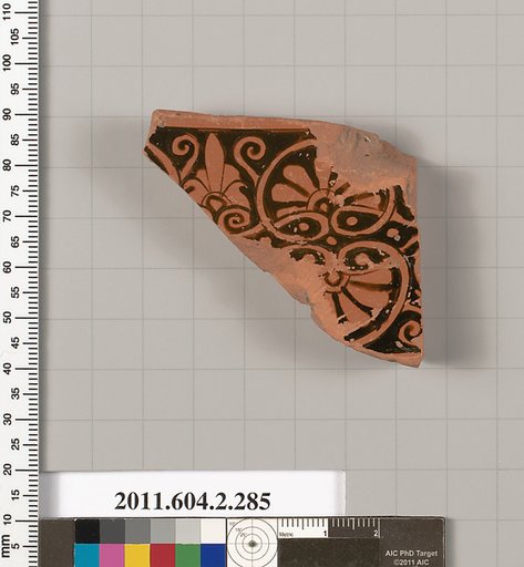 Terracotta fragment of a volute-krater (bowl for mixing wine and water)