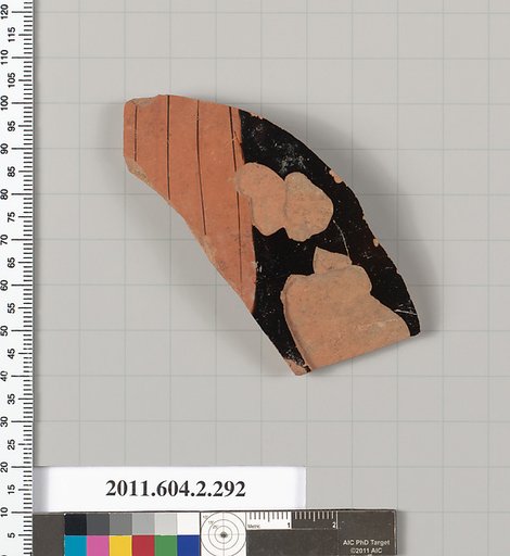 Terracotta fragment of a column-krater (bowl for mixing wine and water)