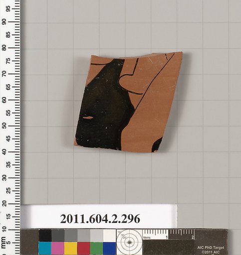 Terracotta fragment of a column-krater (bowl for mixing wine and water)