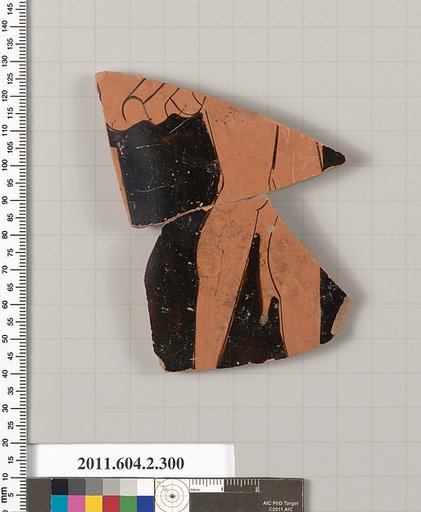 Terracotta fragment of a column-krater (bowl for mixing wine and water)