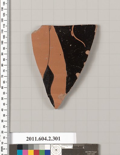 Terracotta fragment of a column-krater (bowl for mixing wine and water)