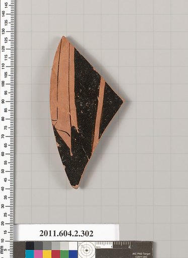 Terracotta fragment of a column-krater (bowl for mixing wine and water)