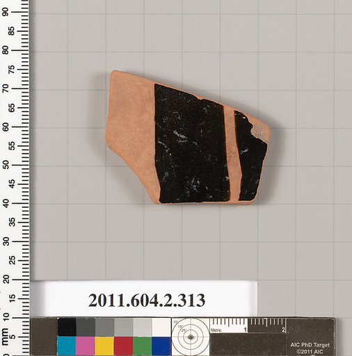 Terracotta fragment of a column-krater (bowl for mixing wine and water)