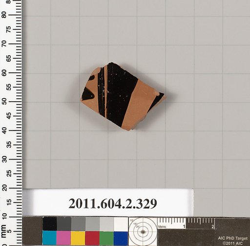 Terracotta fragment of a column-krater (bowl for mixing wine and water)