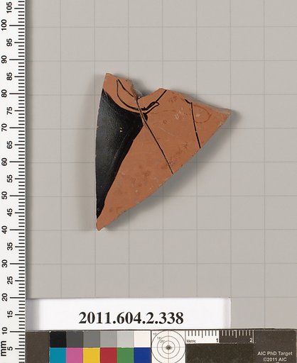 Terracotta fragment of a column-krater (bowl for mixing wine and water)