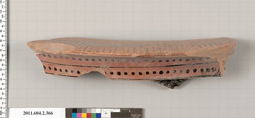 Terracotta fragment of a column-krater (bowl for mixing wine and water)