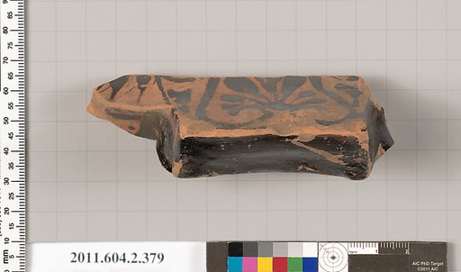 Terracotta fragment of a column-krater (bowl for mixing wine and water)