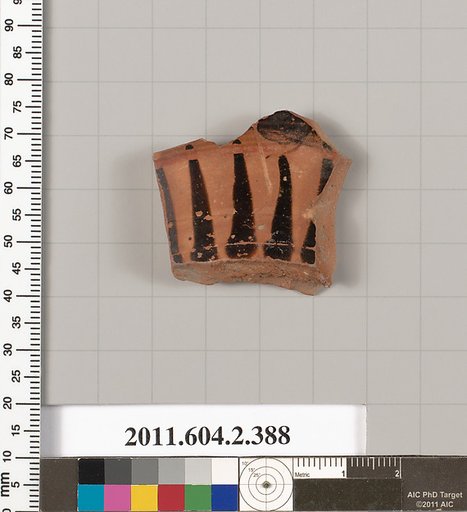 Terracotta fragment of a column-krater (bowl for mixing wine and water)