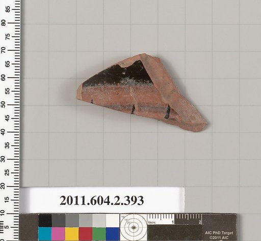 Terracotta fragment of a column-krater (bowl for mixing wine and water)