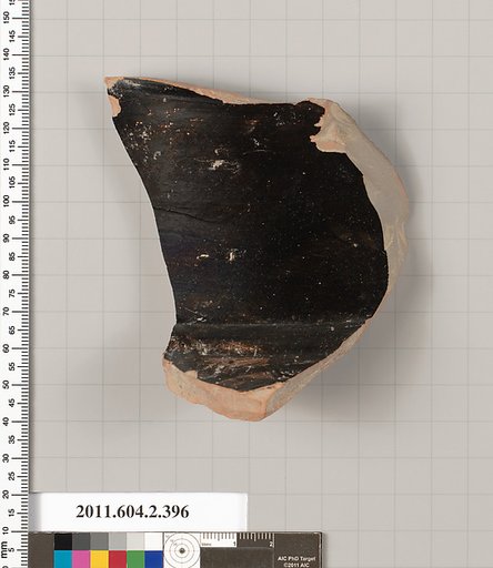 Terracotta fragment of a column-krater (bowl for mixing wine and water)