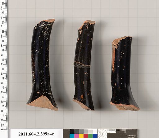 Terracotta fragments of column-kraters (bowls for mixing wine and water)