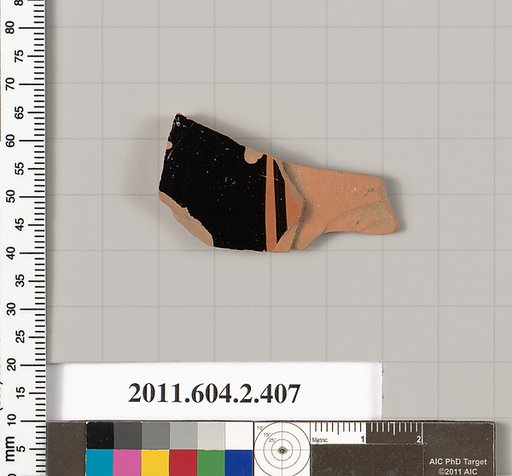 Terracotta fragment of a column-krater (bowl for mixing wine and water)
