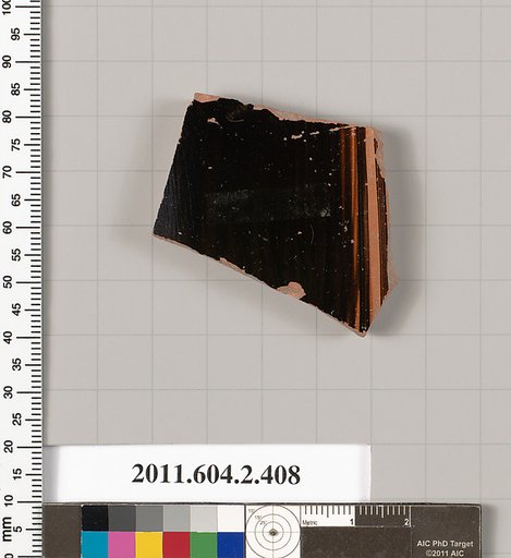 Terracotta fragment of a column-krater (bowl for mixing wine and water)